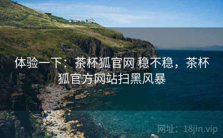 体验一下：茶杯狐官网 稳不稳，茶杯狐官方网站扫黑风暴